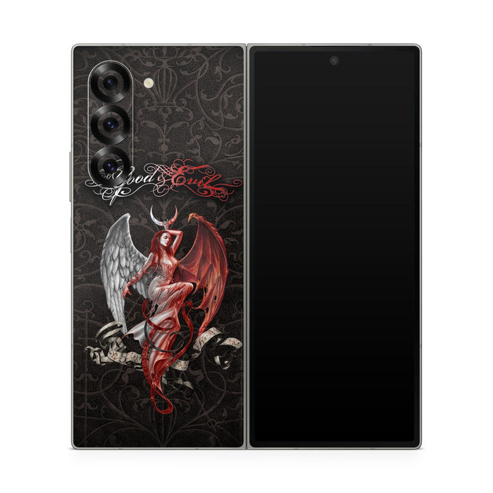 Good and Evil - Samsung Galaxy Z Fold6 Skin