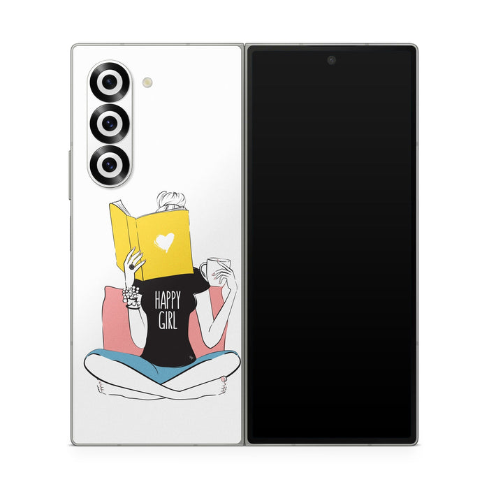 Happy Girl - Samsung Galaxy Z Fold6 Skin