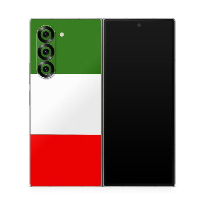 Italian Flag - Samsung Galaxy Z Fold6 Skin