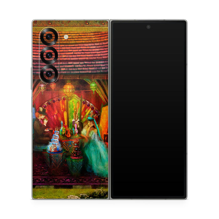 A Mad Tea Party - Samsung Galaxy Z Fold6 Skin