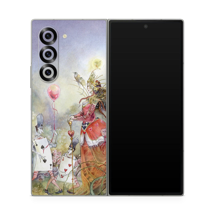 Queen of Hearts - Samsung Galaxy Z Fold6 Skin
