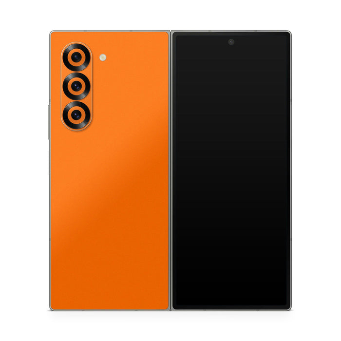 Solid State Pumpkin - Samsung Galaxy Z Fold6 Skin