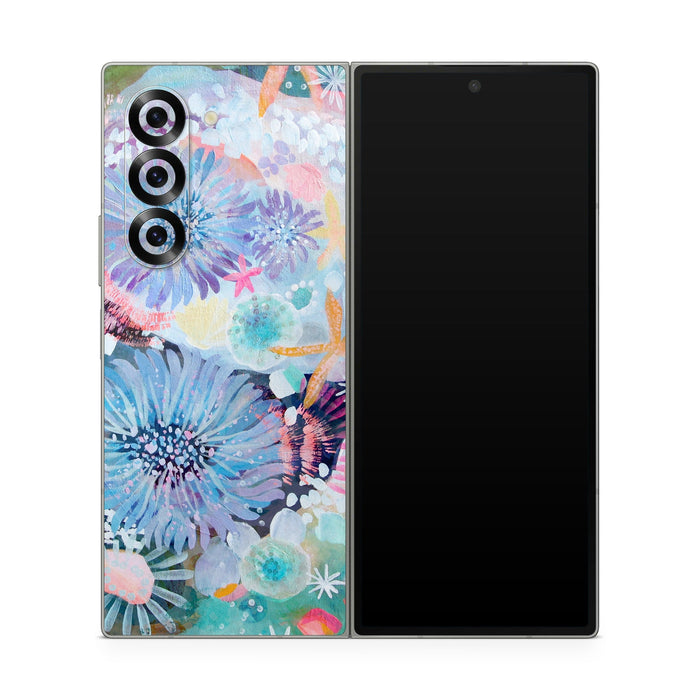 Tidepool - Samsung Galaxy Z Fold6 Skin - eZthings USA WE SORT ALL THE CRAZIEST GADGETS, GIZMOS, TOYS & TECHNOLOGY, SO YOU DON'T HAVE TO.