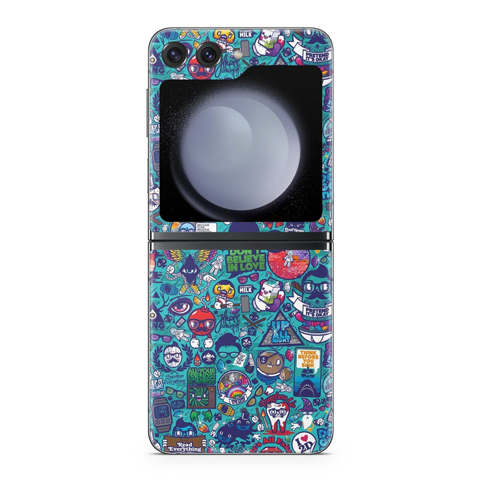 Cosmic Ray - Samsung Galaxy Z Flip5 Skin