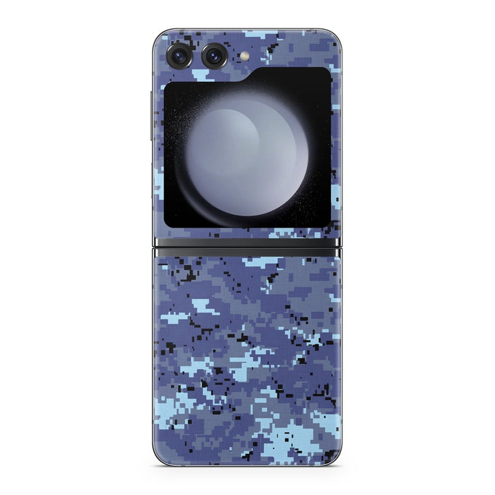 Digital Sky Camo - Samsung Galaxy Z Flip5 Skin