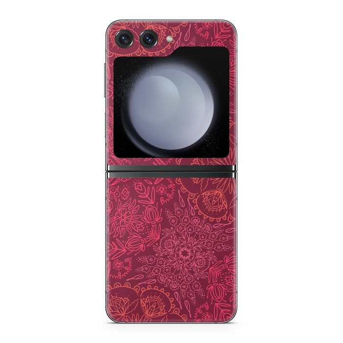 Floral Vortex - Samsung Galaxy Z Flip5 Skin