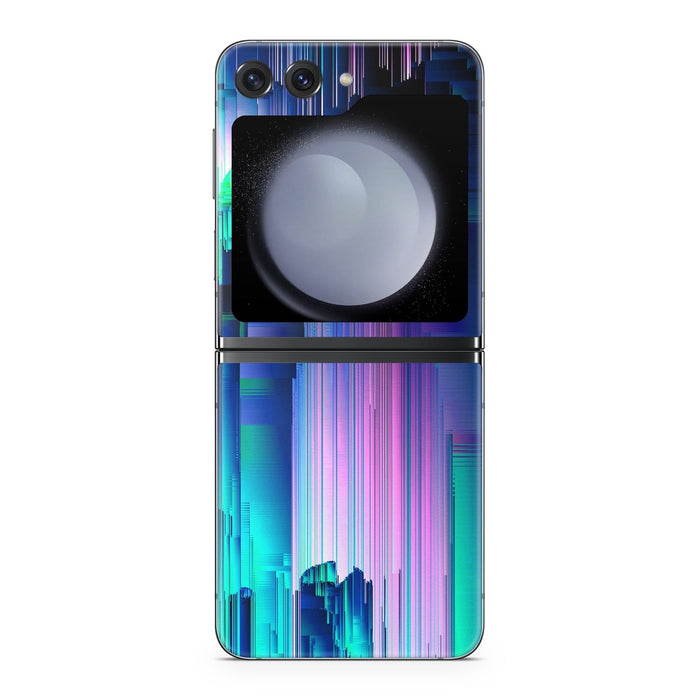 Glitch Trip - Samsung Galaxy Z Flip5 Skin