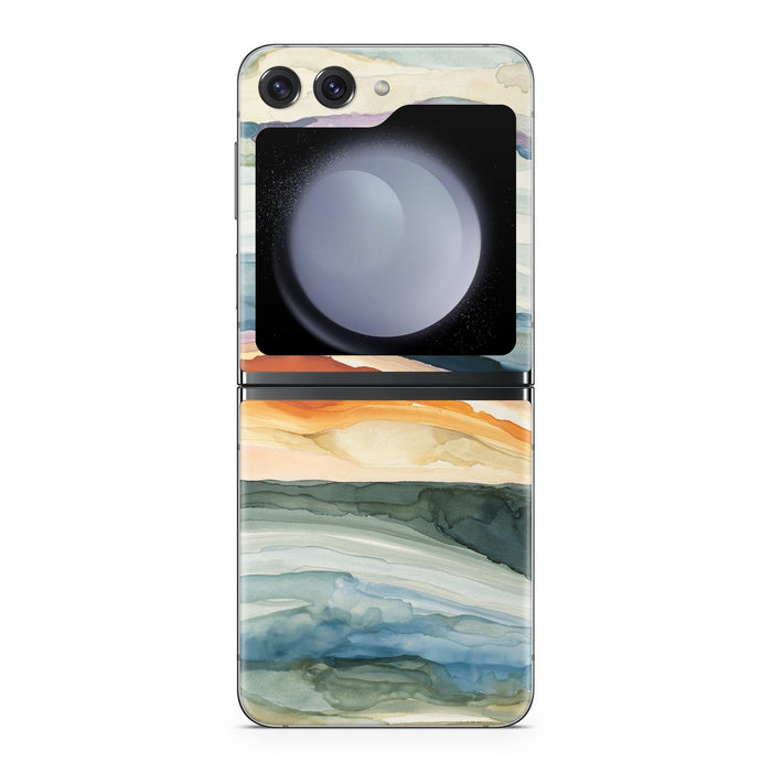Layered Earth - Samsung Galaxy Z Flip5 Skin