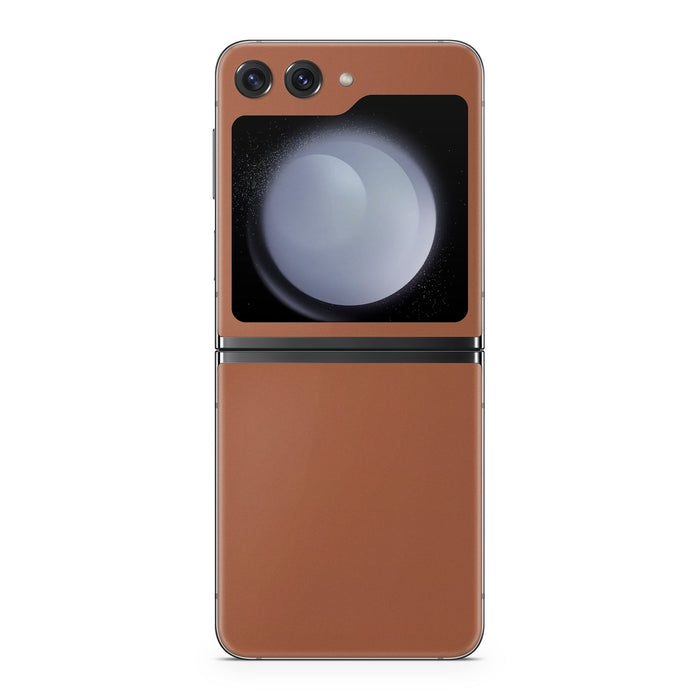 Solid State Cinnamon - Samsung Galaxy Z Flip5 Skin