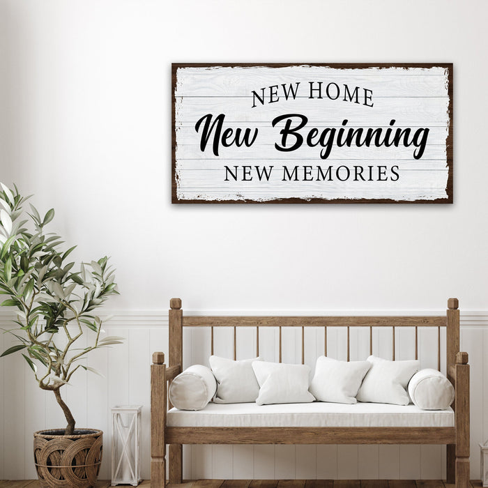 New Home Sign