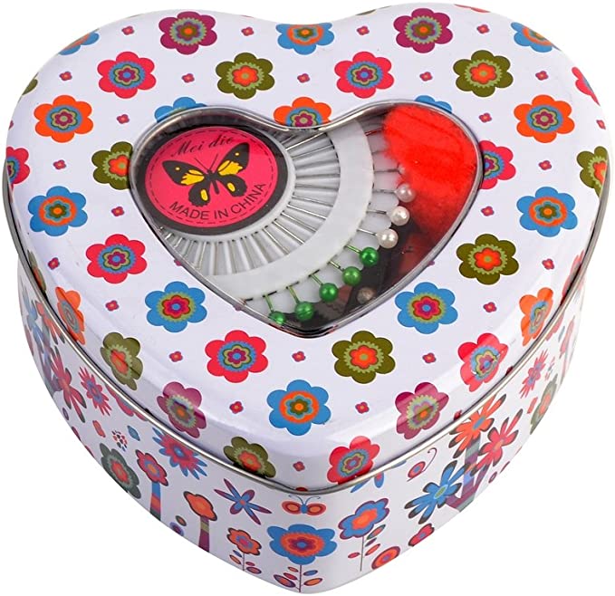 Professional Sewing Supplies Variety Sets and Kits for Arts and Crafts (Heart) - eZthings USA WE SORT ALL THE CRAZIEST GADGETS, GIZMOS, TOYS & TECHNOLOGY, SO YOU DON'T HAVE TO.
