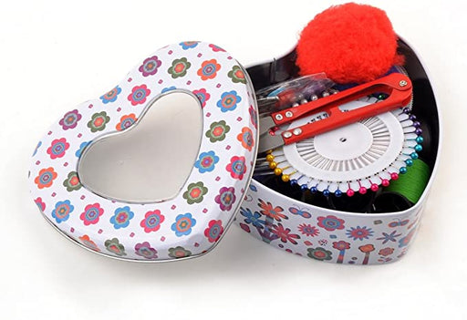 Professional Sewing Supplies Variety Sets and Kits for Arts and Crafts (Heart) - eZthings USA WE SORT ALL THE CRAZIEST GADGETS, GIZMOS, TOYS & TECHNOLOGY, SO YOU DON'T HAVE TO.