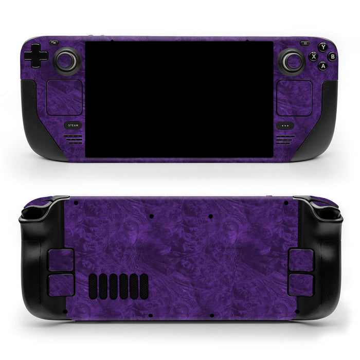 Purple Lacquer - Valve Steam Deck Skin - eZthings USA WE SORT ALL THE CRAZIEST GADGETS, GIZMOS, TOYS & TECHNOLOGY, SO YOU DON'T HAVE TO.