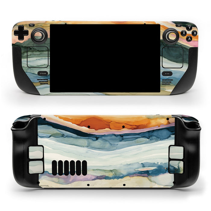 Layered Earth - Valve Steam Deck Skin