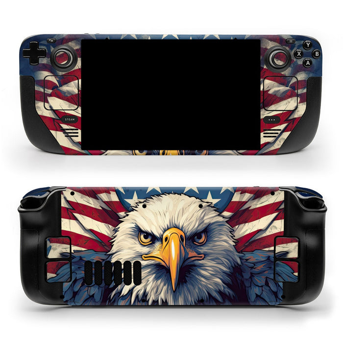 Proudly We Hail - Valve Steam Deck Skin - eZthings USA WE SORT ALL THE CRAZIEST GADGETS, GIZMOS, TOYS & TECHNOLOGY, SO YOU DON'T HAVE TO.