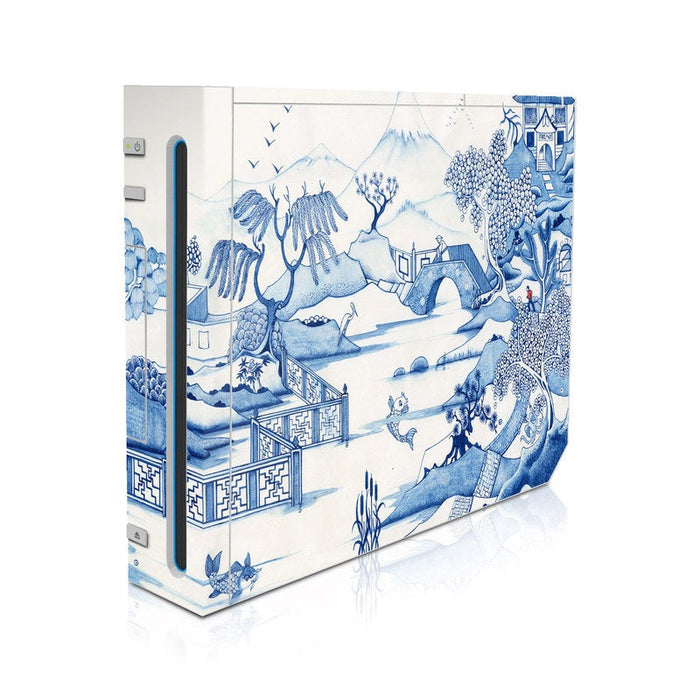 Blue Willow - Nintendo Wii Skin - eZthings USA WE SORT ALL THE CRAZIEST GADGETS, GIZMOS, TOYS & TECHNOLOGY, SO YOU DON'T HAVE TO.