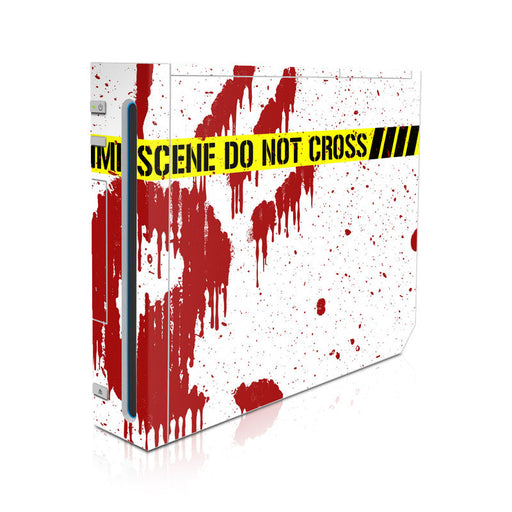 Crime Scene Revisited - Nintendo Wii Skin - eZthings USA WE SORT ALL THE CRAZIEST GADGETS, GIZMOS, TOYS & TECHNOLOGY, SO YOU DON'T HAVE TO.