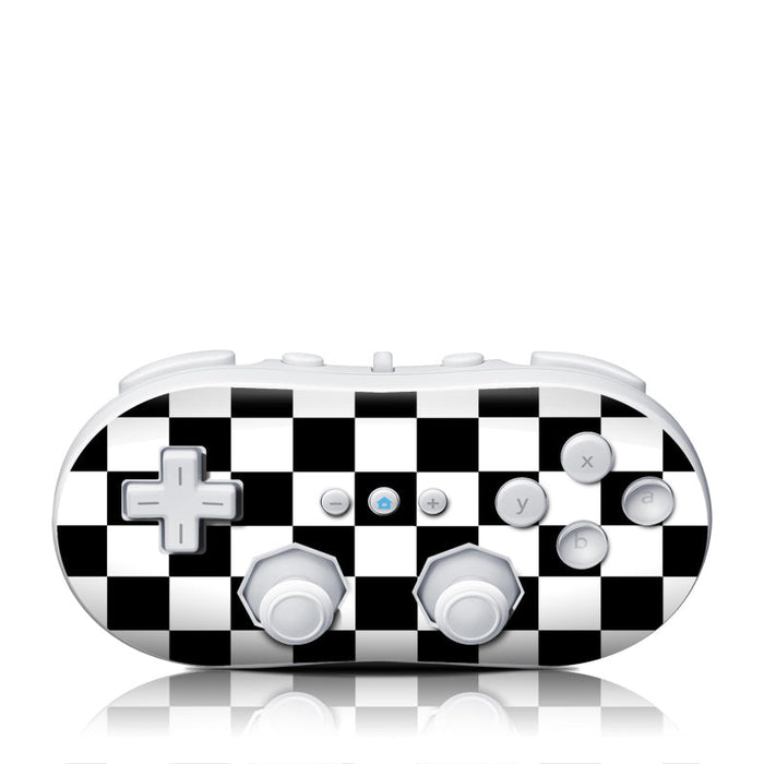 Checkers - Nintendo Wii Classic Controller Skin