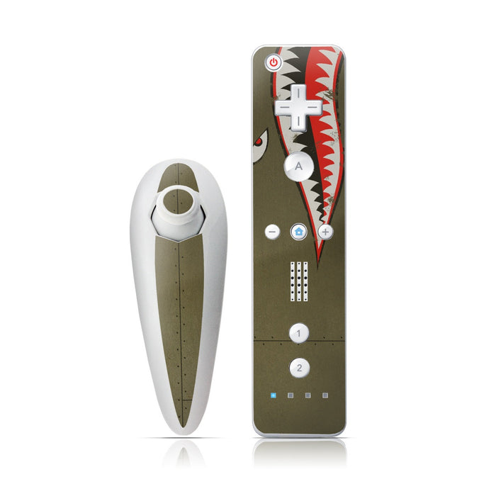 Shark Mouth - Nintendo Wii Nunchuk Skin