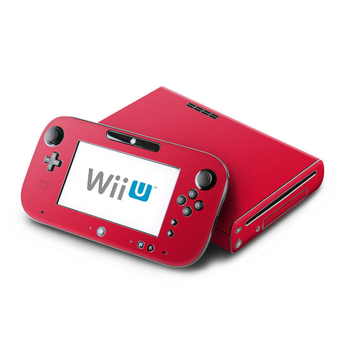 Solid State Red - Nintendo Wii U Skin