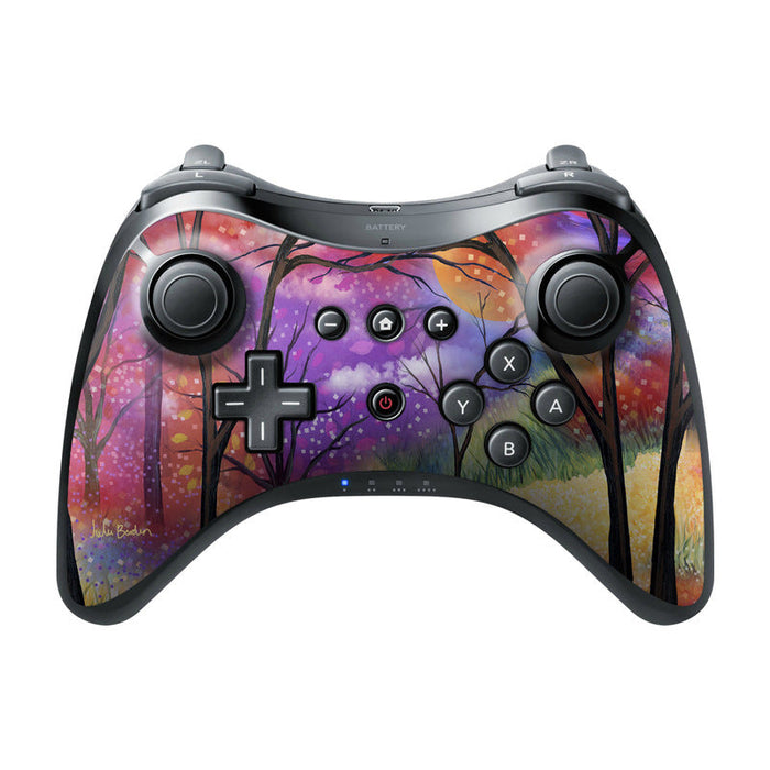 Moon Meadow - Nintendo Wii U Pro Controller Skin - eZthings USA WE SORT ALL THE CRAZIEST GADGETS, GIZMOS, TOYS & TECHNOLOGY, SO YOU DON'T HAVE TO.