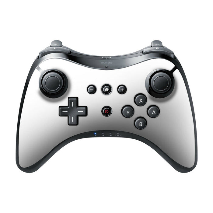 Solid State White - Nintendo Wii U Pro Controller Skin - eZthings USA WE SORT ALL THE CRAZIEST GADGETS, GIZMOS, TOYS & TECHNOLOGY, SO YOU DON'T HAVE TO.