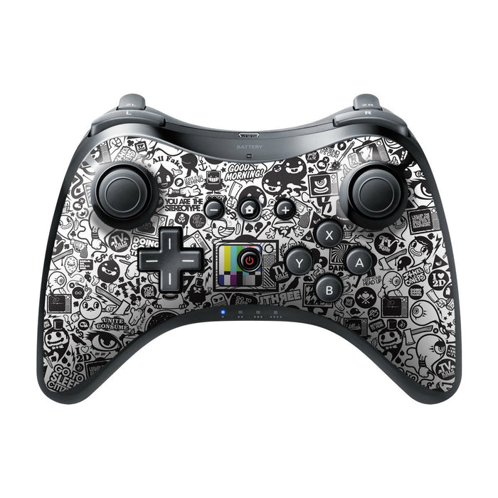 TV Kills Everything - Nintendo Wii U Pro Controller Skin