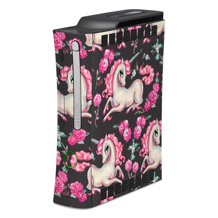 Unicorns and Roses - Microsoft Xbox 360 Skin