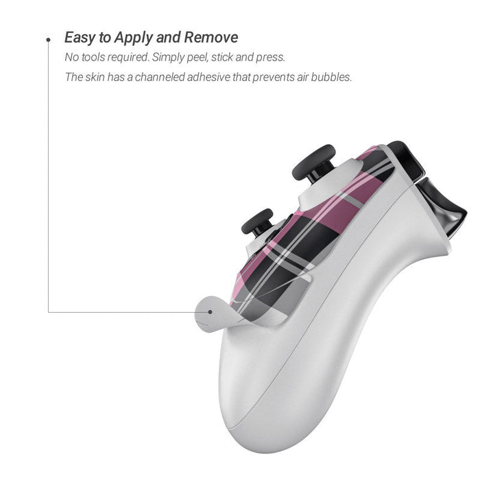 Pink Plaid - Microsoft Xbox One Controller Skin