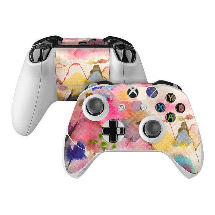 Watercolor Mountains - Microsoft Xbox One Controller Skin