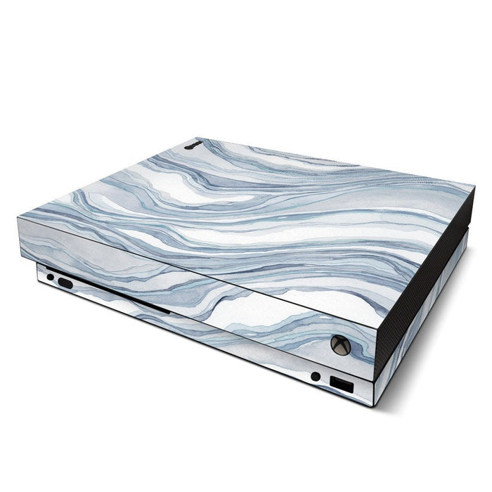 Sandstone Indigo - Microsoft Xbox One X Skin