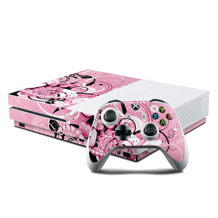 Her Abstraction - Microsoft Xbox One S Console and Controller Kit Skin