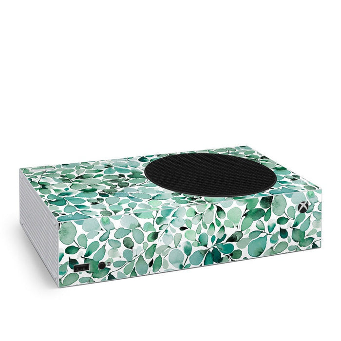 Watercolor Eucalyptus Leaves - Microsoft Xbox Series S Skin
