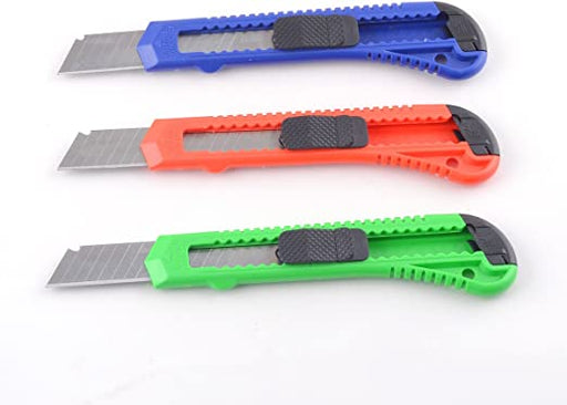 10 Heavy Duty Box Cutters Openers Utility Knives with Snap Off Blades (Variety Knife Set) - eZthings USA WE SORT ALL THE CRAZIEST GADGETS, GIZMOS, TOYS & TECHNOLOGY, SO YOU DON'T HAVE TO.