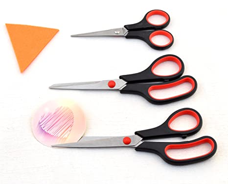 Scissors Set for Home Crafts and Arts or Office Cutting Projects (Multipurpose Scissors) - eZthings USA WE SORT ALL THE CRAZIEST GADGETS, GIZMOS, TOYS & TECHNOLOGY, SO YOU DON'T HAVE TO.