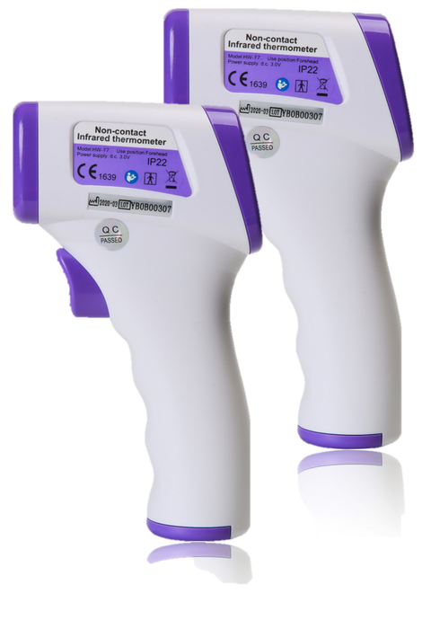 Infrared Thermometers - 2 PCS - eThings USA Priority COVID 19 Supplies - Opening Up America Again