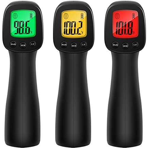 Non Contact Medical Screening Forehead Thermometer for Physician Offices and Hospitals (Black Heavy Duty Thermometer) - eZthings USA WE SORT ALL THE CRAZIEST GADGETS, GIZMOS, TOYS & TECHNOLOGY, SO YOU DON'T HAVE TO.