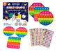 eZthings Heavy Duty Stress Relief Sensory Toy - Push Bubble Popper Champs Fidget Toys for Kids and Adults (Rainbow) - eZthings USA WE SORT ALL THE CRAZIEST GADGETS, GIZMOS, TOYS & TECHNOLOGY, SO YOU DON'T HAVE TO.