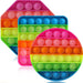 eZthings Heavy Duty Stress Relief Sensory Toy - Push Bubble Popper Champs Fidget Toys for Kids and Adults (Rainbow) - eZthings USA WE SORT ALL THE CRAZIEST GADGETS, GIZMOS, TOYS & TECHNOLOGY, SO YOU DON'T HAVE TO.