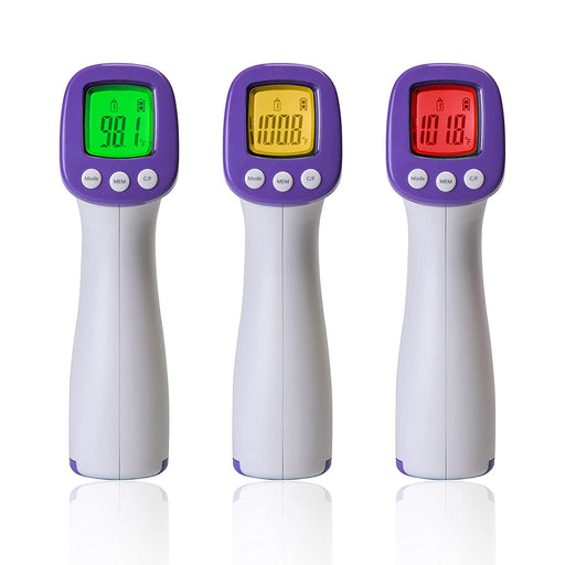 Heavy Duty Thermometer Infrared Forehead High Caliber Sensor No Contact with LCD Display for Medical Offices, Hospitals - eThings USA Priority COVID 19 Supplies - Opening Up America Again