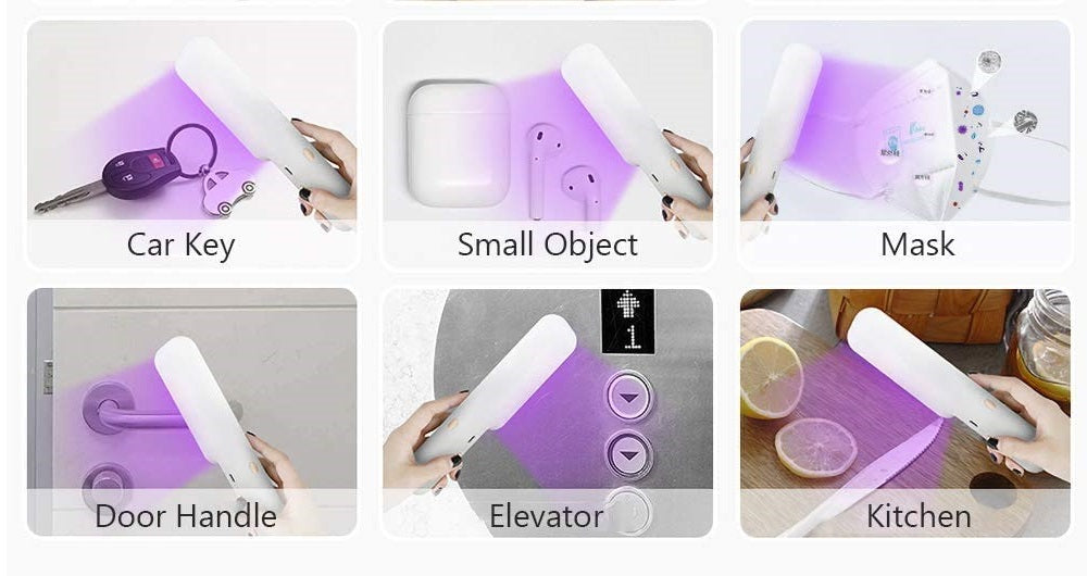 eZthings UV-C Sanitizer - UV-C is used in medical and hospital settings to sterilize instruments, work surfaces and the air - eThings USA Priority COVID 19 Supplies - Opening Up America Again